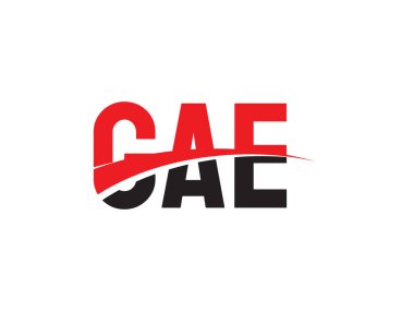 GAE ilk harf logo tasarım vektör şablonu. kurumsal iş kimliği için yaratıcı sembol.