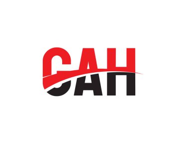 GAH ilk harf logo tasarım vektör şablonu. kurumsal iş kimliği için yaratıcı sembol.