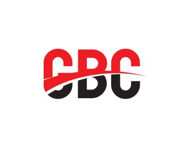 CBC ilk harf logo tasarım vektör şablonu. kurumsal iş kimliği için yaratıcı sembol.