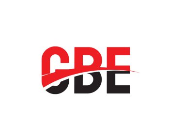 CBE ilk harf logo tasarım vektör şablonu. kurumsal iş kimliği için yaratıcı sembol.