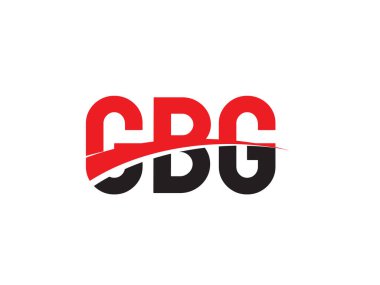 CBG ilk harf logo tasarım vektör şablonu. kurumsal iş kimliği için yaratıcı sembol.