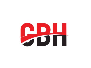 CBH ilk harf logo tasarım vektör şablonu. kurumsal iş kimliği için yaratıcı sembol.