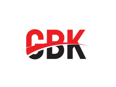CBK ilk harf logo tasarım vektör şablonu. kurumsal iş kimliği için yaratıcı sembol.