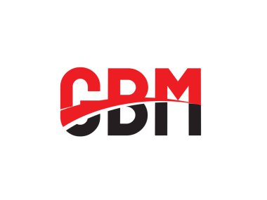 CBM ilk harf logo tasarım vektör şablonu. kurumsal iş kimliği için yaratıcı sembol.
