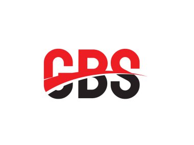 CBS ilk harf logo tasarım vektör şablonu. kurumsal iş kimliği için yaratıcı sembol.