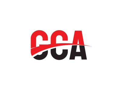 CCA ilk harf logo tasarım vektör şablonu. kurumsal iş kimliği için yaratıcı sembol.