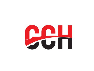 CCH ilk harf logo tasarım vektör şablonu. kurumsal iş kimliği için yaratıcı sembol.
