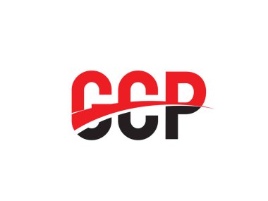 GCP ilk harf logo tasarım vektör şablonu. kurumsal iş kimliği için yaratıcı sembol.