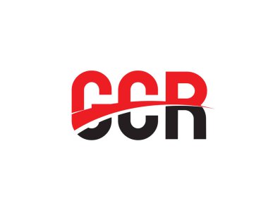 GCR ilk harf logo tasarım vektör şablonu. kurumsal iş kimliği için yaratıcı sembol.