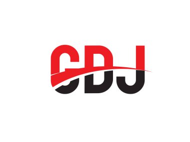 GDJ ilk harf logo tasarım vektör şablonu. kurumsal iş kimliği için yaratıcı sembol.