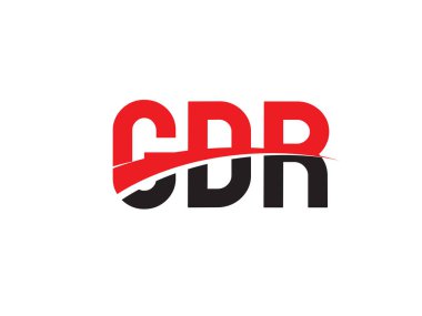 GDR ilk harf logo tasarım vektör şablonu. kurumsal iş kimliği için yaratıcı sembol.