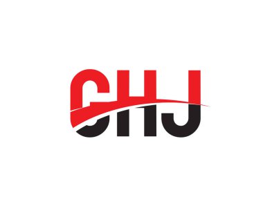 GHJ ilk harf logo tasarım vektör şablonu. kurumsal iş kimliği için yaratıcı sembol.
