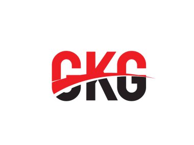 GKG ilk harf logo tasarım vektör şablonu. kurumsal iş kimliği için yaratıcı sembol.