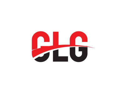 GLG ilk harf logo tasarım vektör şablonu. kurumsal iş kimliği için yaratıcı sembol.