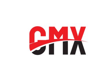 GMX ilk harf logo tasarım vektör şablonu. kurumsal iş kimliği için yaratıcı sembol.