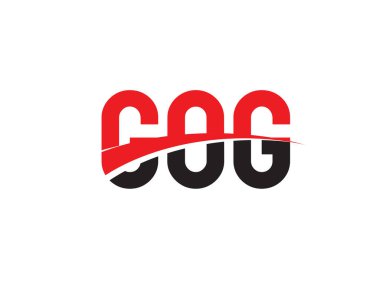 GOG ilk harf logo tasarım vektör şablonu. kurumsal iş kimliği için yaratıcı sembol.