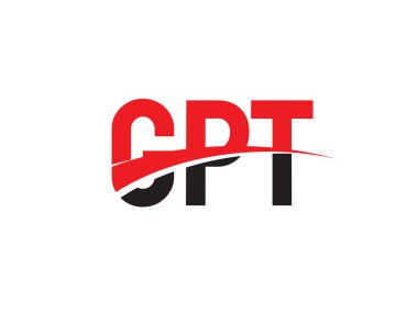 GPT ilk harf logo tasarım vektör şablonu. kurumsal iş kimliği için yaratıcı sembol.