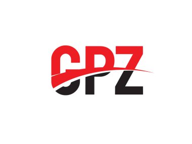 GPZ ilk harf logo tasarım vektör şablonu. kurumsal iş kimliği için yaratıcı sembol.