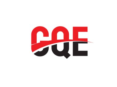 GQE ilk harf logo tasarım vektör şablonu. kurumsal iş kimliği için yaratıcı sembol.