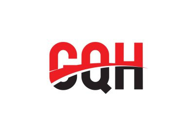 GQH ilk harf logo tasarım vektör şablonu. kurumsal iş kimliği için yaratıcı sembol.