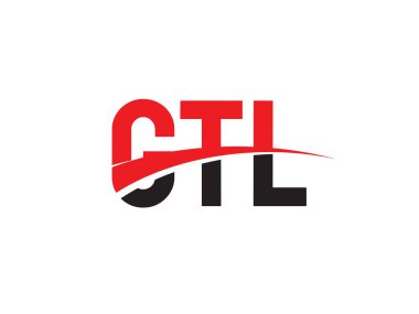 GTL ilk harf logo tasarım vektör şablonu. kurumsal iş kimliği için yaratıcı sembol.
