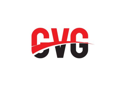 GVG ilk harf logo tasarım vektör şablonu. kurumsal iş kimliği için yaratıcı sembol.