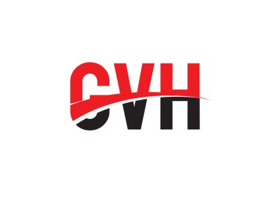 GVH ilk harf logo tasarım vektör şablonu. kurumsal iş kimliği için yaratıcı sembol.