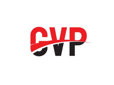 GVP ilk harf logo tasarım vektör şablonu. kurumsal iş kimliği için yaratıcı sembol.