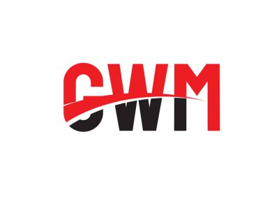 GWM ilk harf logo tasarım vektör şablonu. kurumsal iş kimliği için yaratıcı sembol.