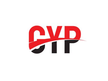 GYP ilk harf logo tasarım vektör şablonu. kurumsal iş kimliği için yaratıcı sembol.