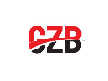 GZB ilk harf logo tasarım vektör şablonu. kurumsal iş kimliği için yaratıcı sembol.