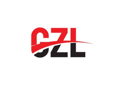 GZL ilk harf logo tasarım vektör şablonu. kurumsal iş kimliği için yaratıcı sembol.