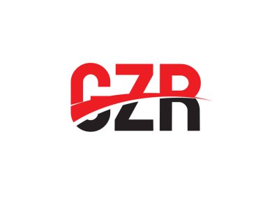 GZR ilk harf logo tasarım vektör şablonu. kurumsal iş kimliği için yaratıcı sembol.