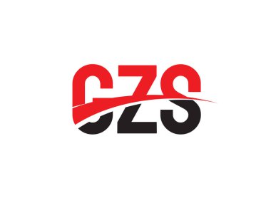 GZS ilk harf logo tasarım vektör şablonu. kurumsal iş kimliği için yaratıcı sembol.