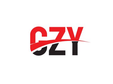 GZY ilk harf logo tasarım vektör şablonu. kurumsal iş kimliği için yaratıcı sembol.