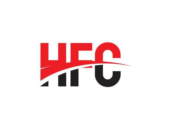 Hfc字母初始标志设计矢量说明 — 图库矢量图片