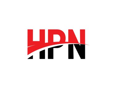 HPN Harfleri İlk Logo Tasarım Vektörü İllüstrasyonu 