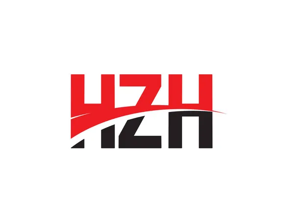 Hzh Letters Initiële Logo Design Vector Illustratie — Stockvector