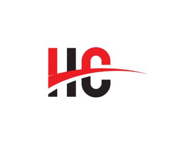 IIC Harfleri İlk Logo Tasarım Vektörü İllüstrasyonu 