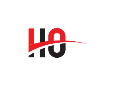 IIO Harfleri İlk Logo Tasarım Vektörü İllüstrasyonu 