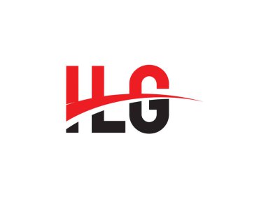 ILG Harfleri İlk Logo Tasarım Vektörü İllüstrasyonu 