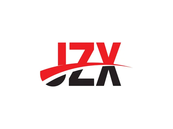 Jzx Bokstäver Initial Logotyp Design Vektor Illustration — Stock vektor
