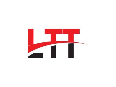 LTT ilk harf logo tasarım vektör şablonu. kurumsal iş kimliği için yaratıcı sembol.
