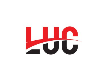 LUC ilk harf logo tasarım vektör şablonu. kurumsal iş kimliği için yaratıcı sembol.