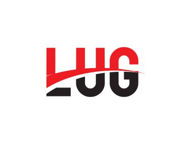 LUG ilk harf logo tasarım vektör şablonu. kurumsal iş kimliği için yaratıcı sembol.