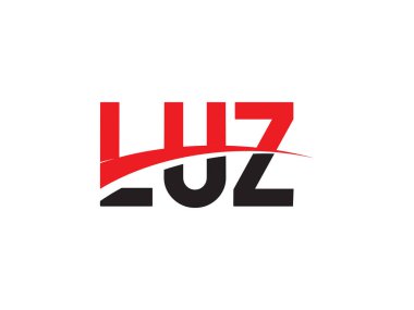 LUZ ilk harf logo tasarım vektör şablonu. kurumsal iş kimliği için yaratıcı sembol.