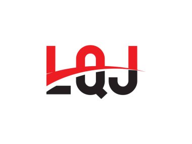 LQJ ilk harf logo tasarım vektör şablonu. kurumsal iş kimliği için yaratıcı sembol.