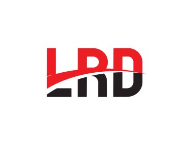 LRD ilk harf logo tasarım vektör şablonu. kurumsal iş kimliği için yaratıcı sembol.
