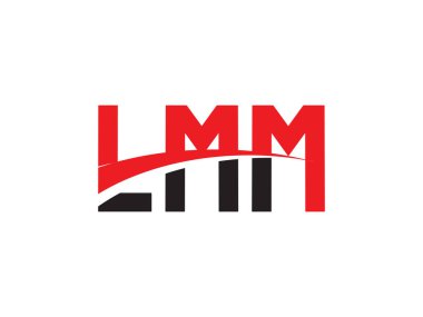 LMM ilk harf logo tasarım vektör şablonu. kurumsal iş kimliği için yaratıcı sembol.