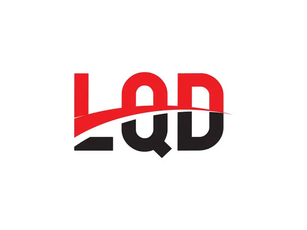 Plantilla Vectores Diseño Logotipo Letra Inicial Lqd Símbolo Creativo Para — Archivo Imágenes Vectoriales